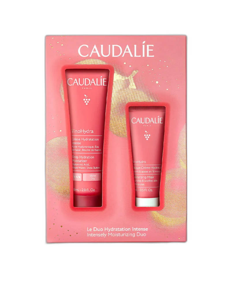 CAUDALIE Pack Vinohydra Crema intensa 60ml + Mascarilla hidratante 15ml