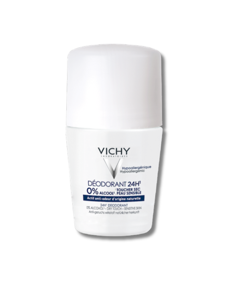 VICHY Desodorante Natural  Roll On 24H Sin Sales de Aluminio 50 ml