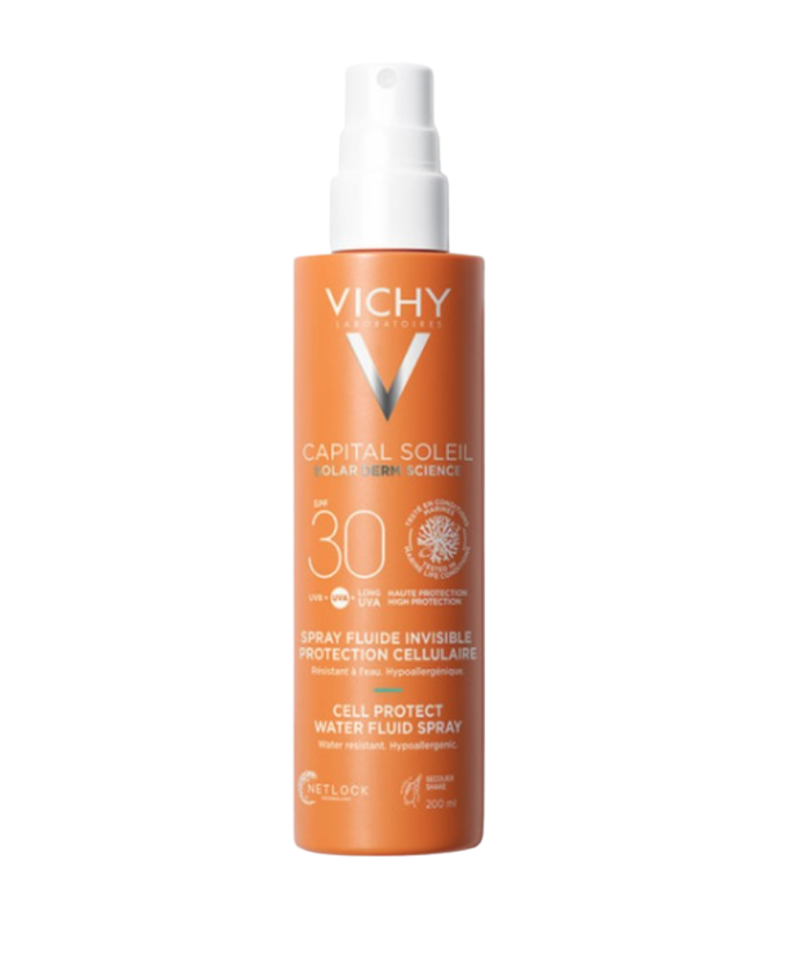 VICHY Capital Soleil Cell Protect Water Fluid Spray SPF 30 200 ml