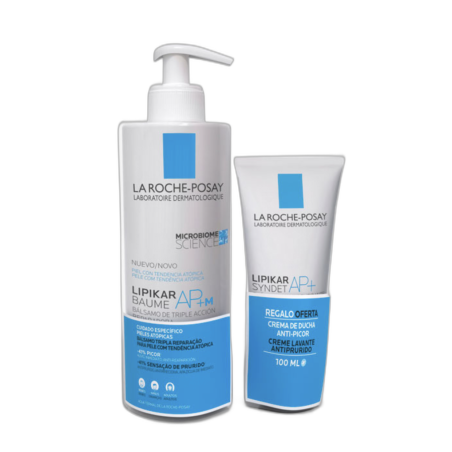 LA ROCHE POSAY Lipikar Baume AP+M 400 ml + Regalo Lipikar Syndet AP+ 100 ml