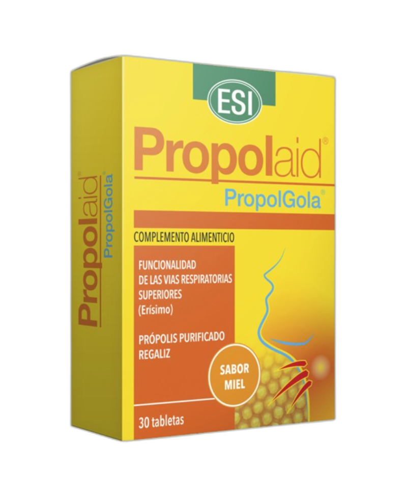 ESI Propolaid propolgola masticable miel 30 tabletas