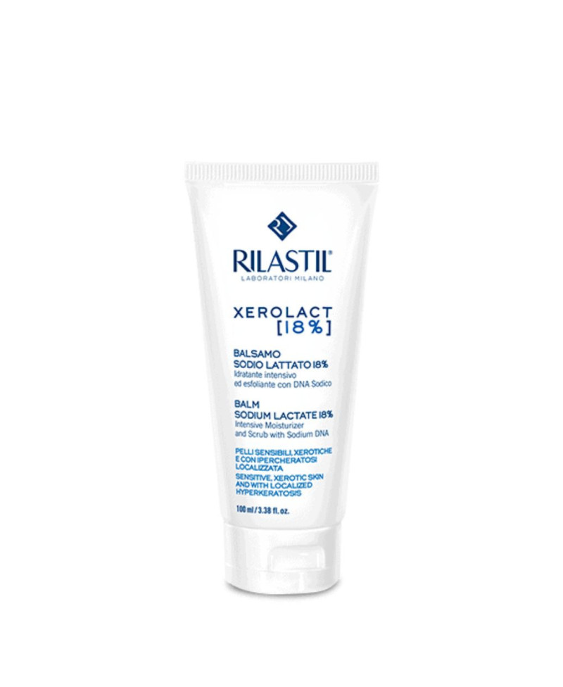 Rilastil Xerolact [18%] Bálsamo Hidratante Intensivo y Exfoliante 100 ml