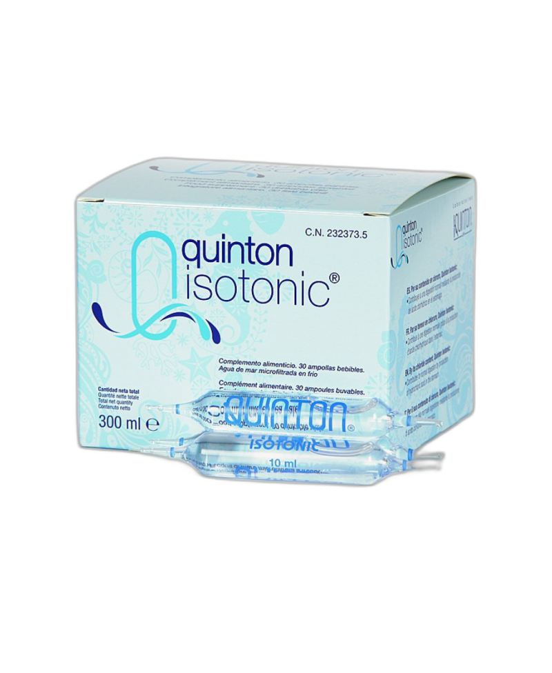 QUINTON Isotonic 30 Ampollas Bebibles 10 ml