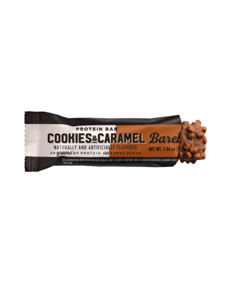 BAREBELLS Barrita de proteína cookies & caramel 20 g