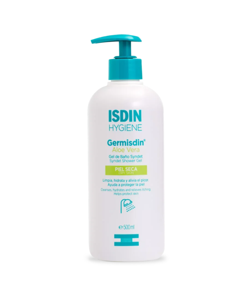 ISDIN Hygiene germisdin aloe vera gel de baño 500 ml