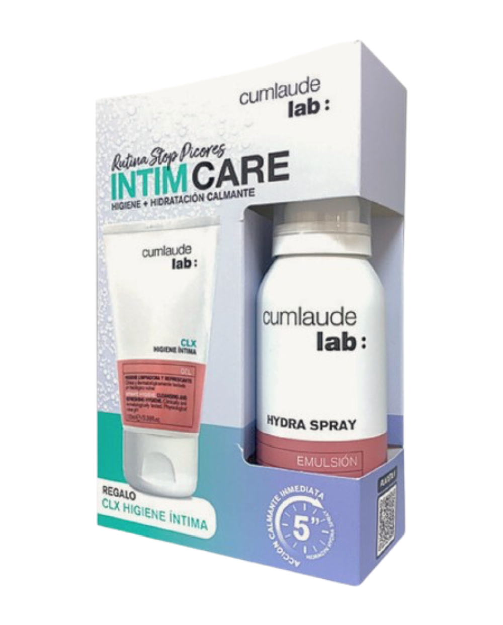 CUMLAUDE LAB Pack CLX Higiene intima 100 ml + hydra spray 75 ml