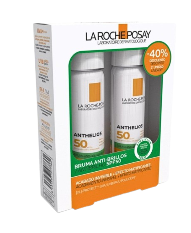 ANTHELIOS Duplo bruma antibrillos SPF50+ 2uds x 75ml