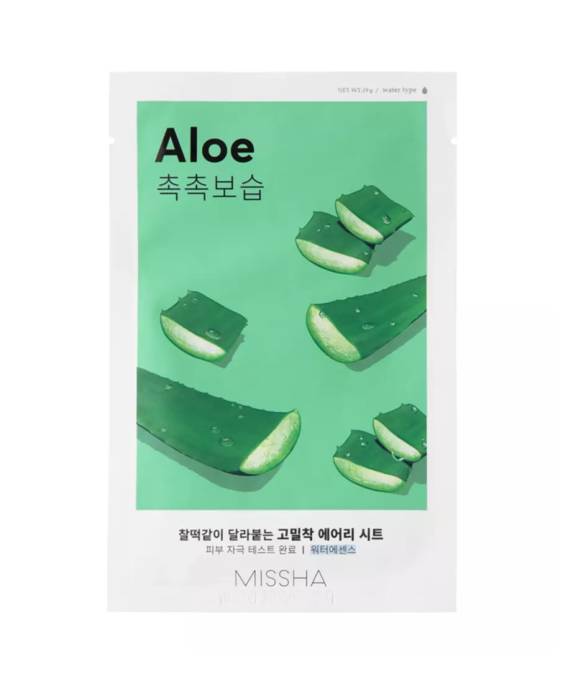 MISSHA Mascarilla hidratante y elástica de aloe 1 ud