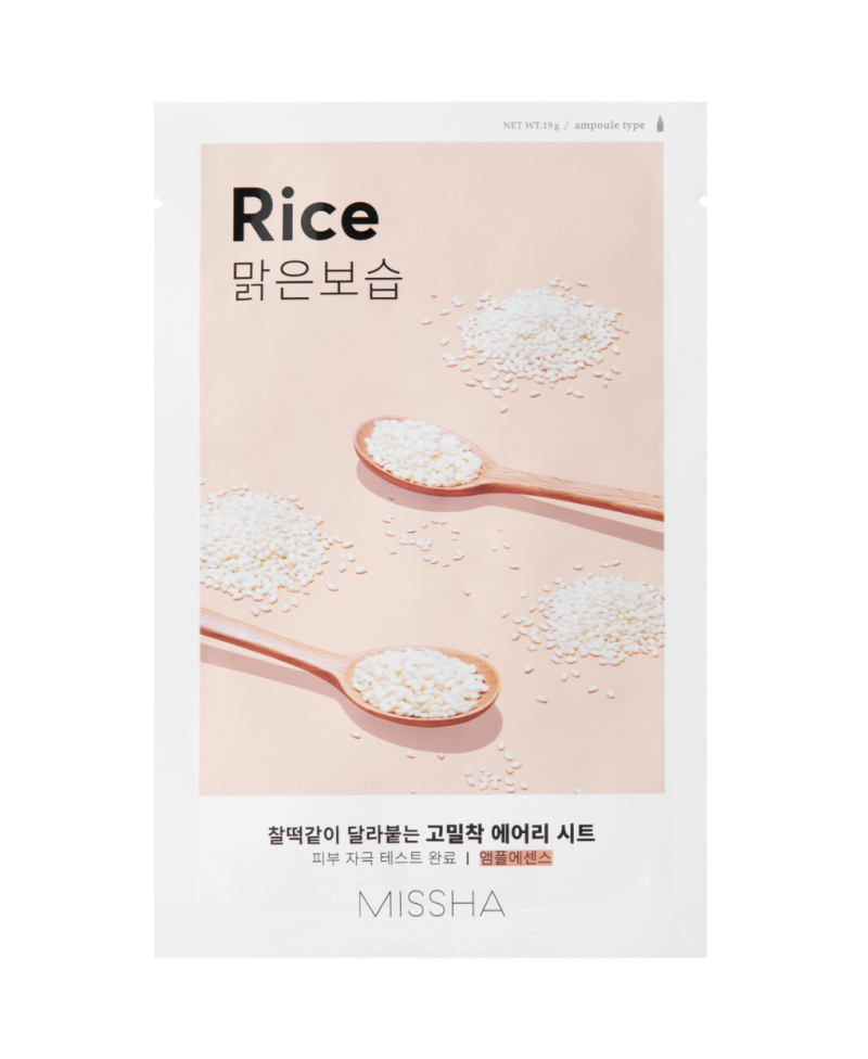 MISSHA Mascarilla iluminadora y suavizante de arroz 1 ud