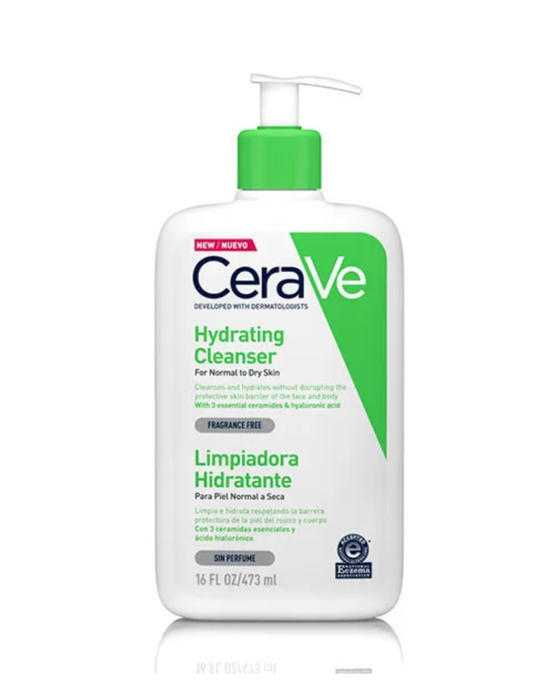 CERAVE Limpiador crema-espumosa hidratante 473 ml