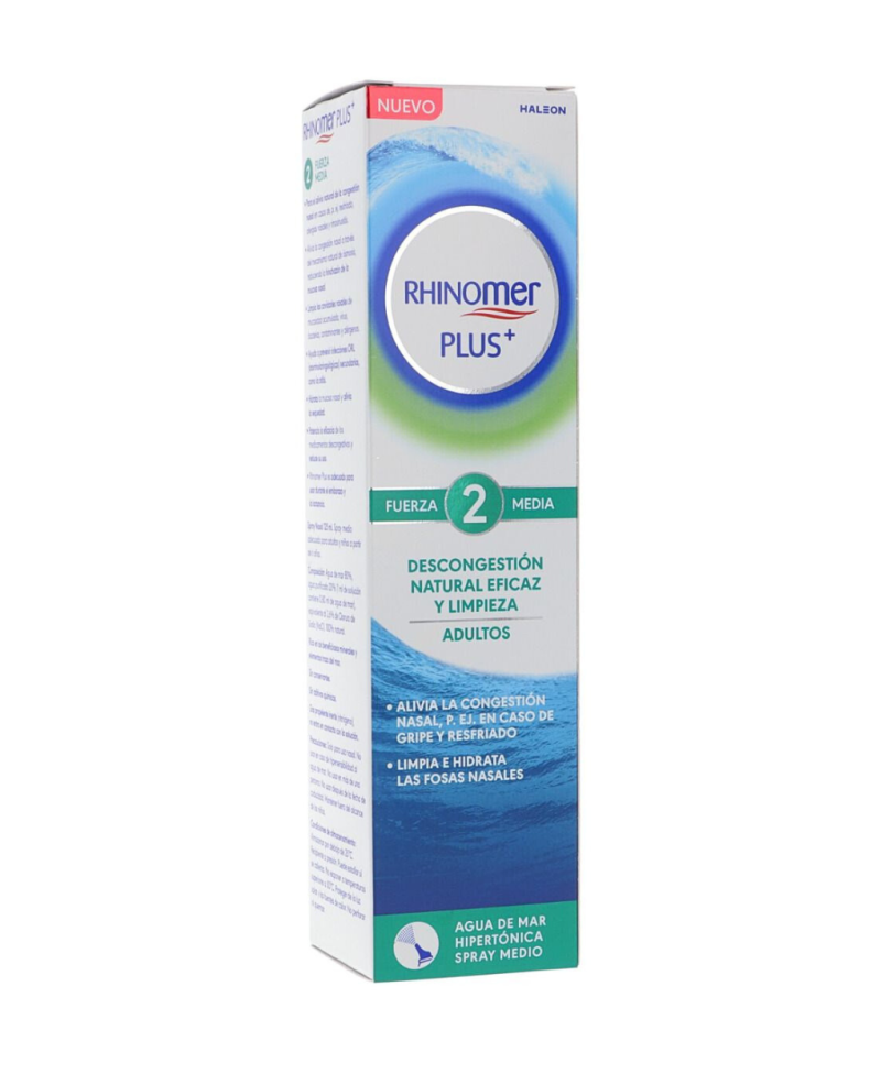 RHINOMER Plus+ fuerza 2 adultos 125 ml