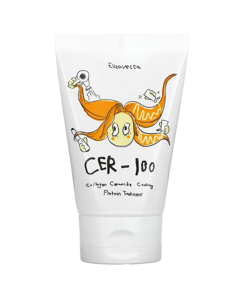 ELIZAVECCA Cer-100 Mascarilla capilar colágeno, ceramidas y proteínas tratamiento 100 ml