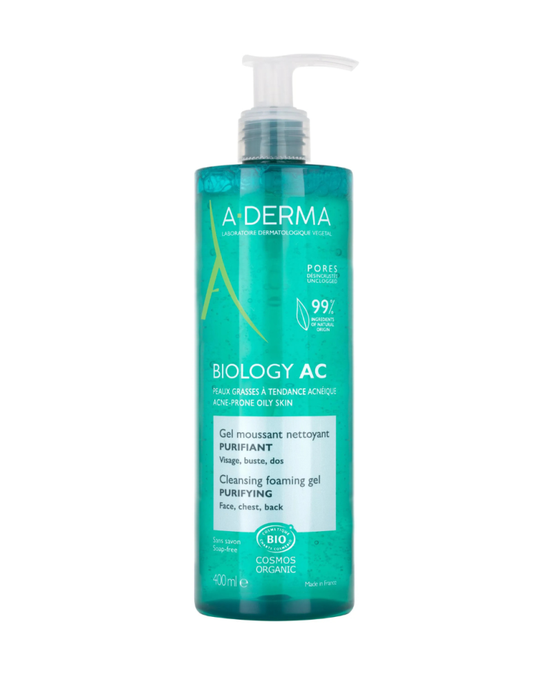 A-DERMA Biology AC Gel Limpiador Purificante 400 ml