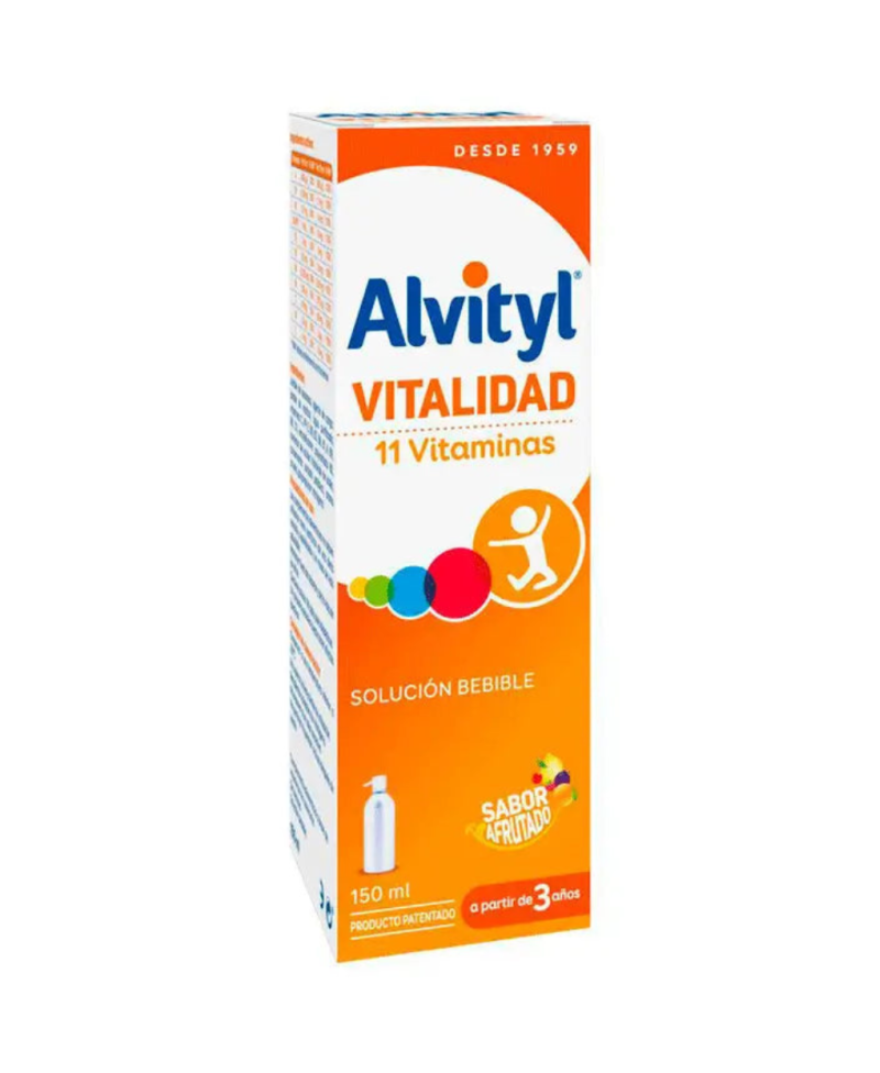 ALVITYL Jarabe con 11 vitaminas 150 ml