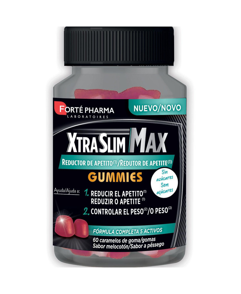 FORTE PHARMA Xtraslim Max Reductor de apetito 60 Gummies