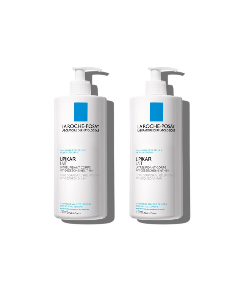 LA ROCHE POSAY Lipikar leche duplo 2 x 750 ml