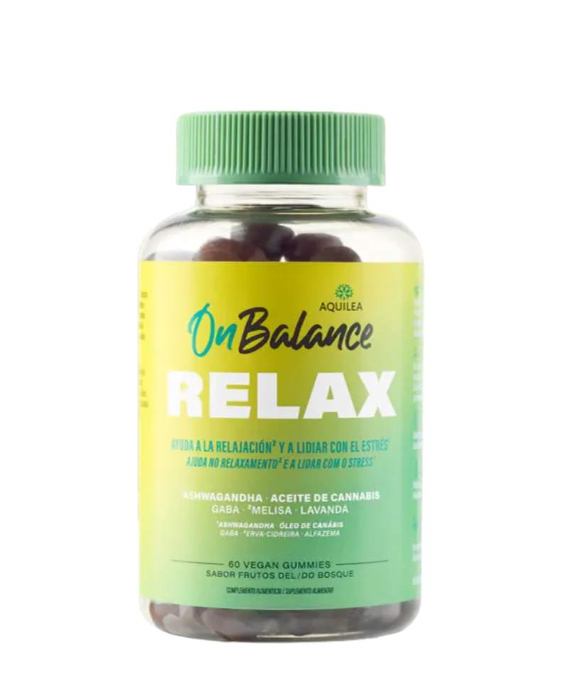 AQUILEA On Balance Relax Sabor Frutos del Bosque 60 Gummies