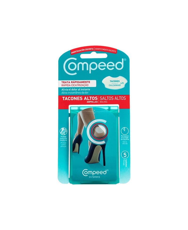 COMPEED Ampollas Tacones Altos 5 Unidades