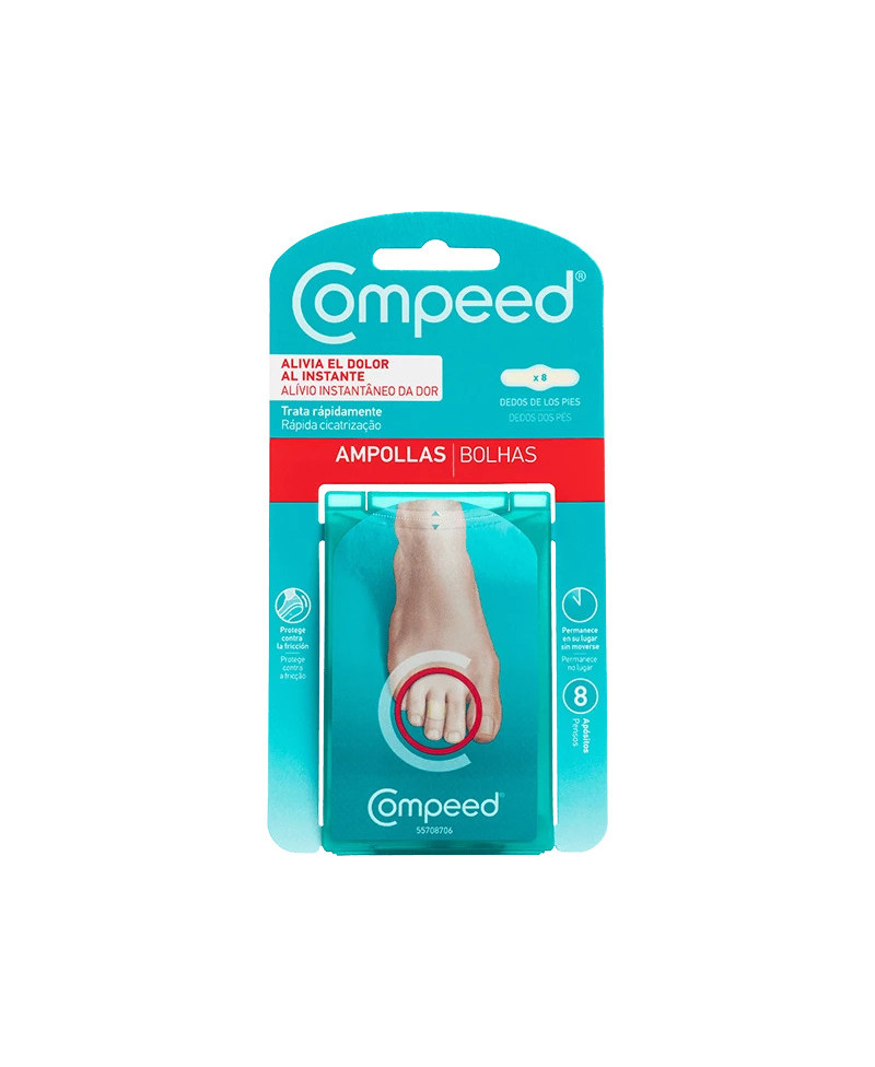 COMPEED Ampollas Dedos de los pies 8 Unidades