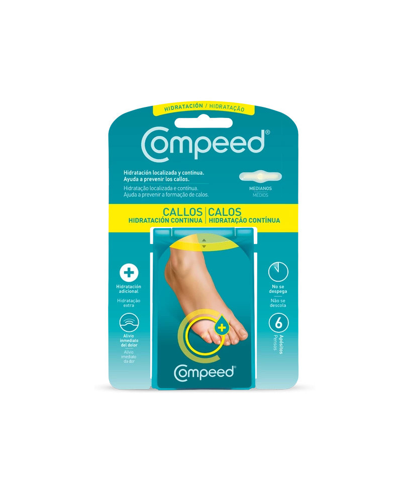 COMPEED Callos Hidratación Continua 6 Unidades