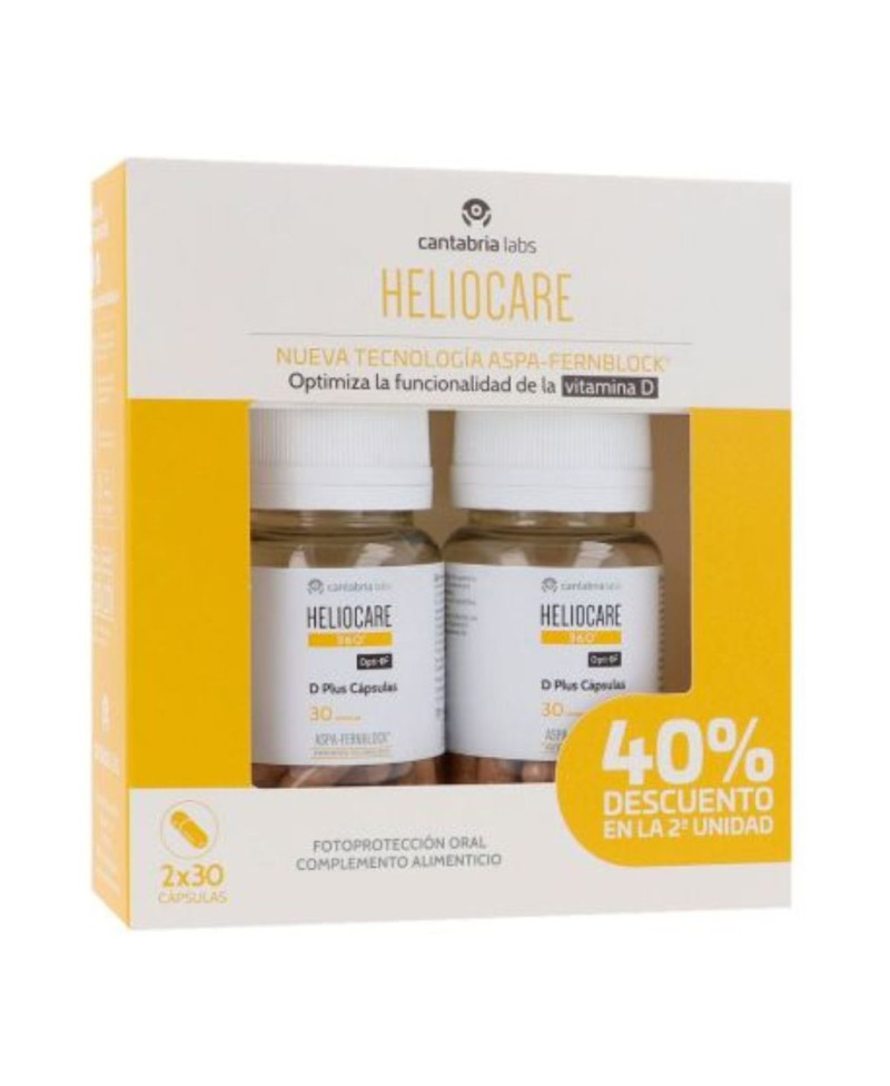 HELIOCARE 360 Oral D Plus 2 x 30 Capsulas