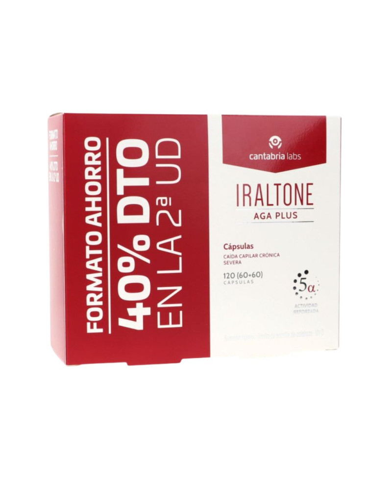 Iraltone Aga Plus 120 (60 + 60) Capsulas