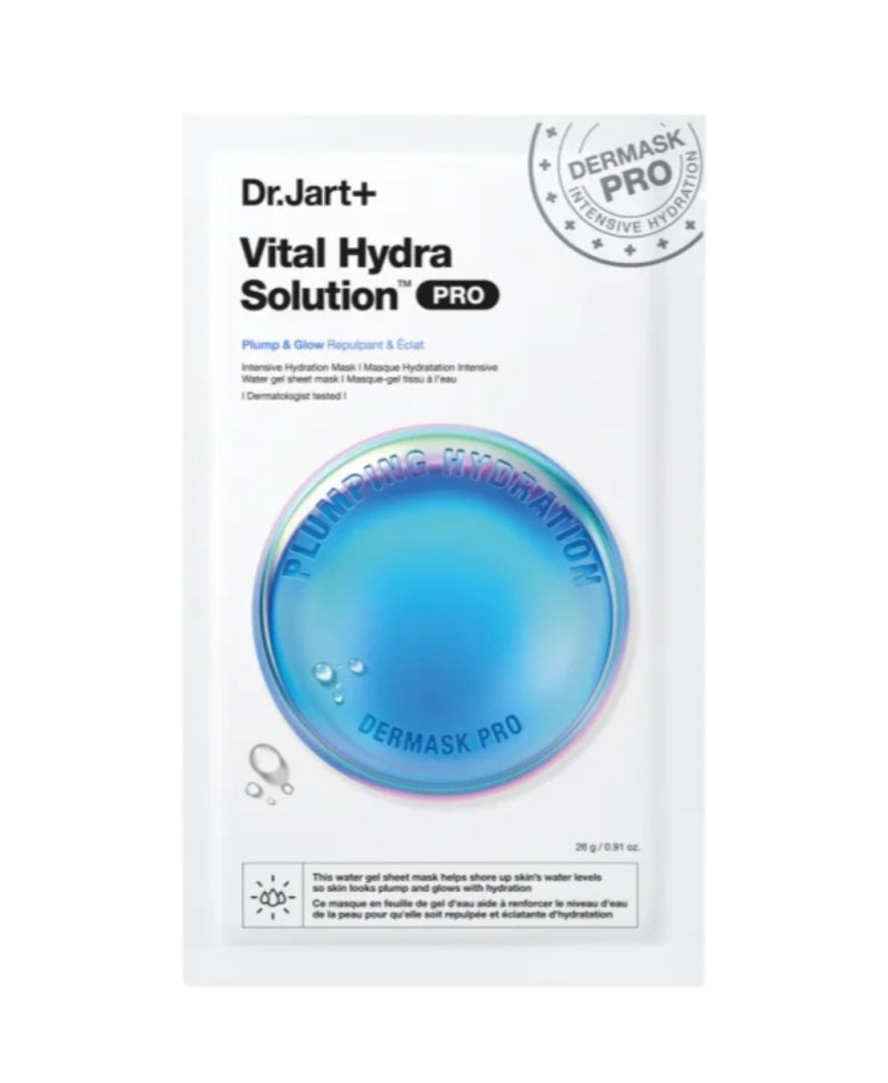 Dr. Jart+ Vital Hydra Solution Pro Mascarilla Facial con Acido Hialuronico