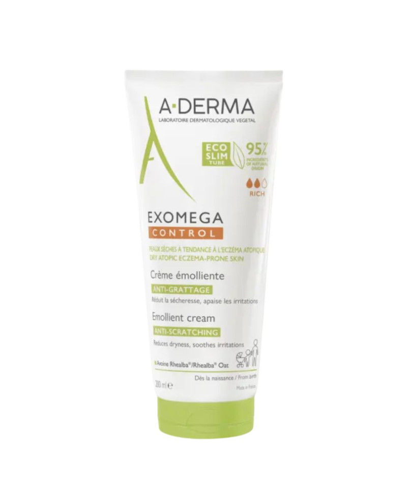 A-DERMA Exomega Control Crema Emoliente Antiirritacion 200 ml