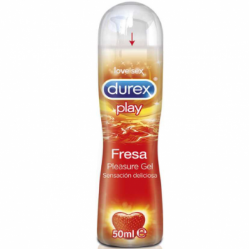 DUREX Play Fresa Pleasure Gel Lubricante Hidrosoluble Intimo 50 ml