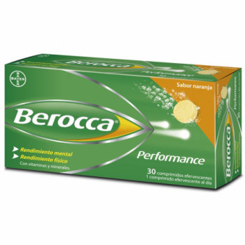 BEROCCA Performance naranja 30comprimidos efervescentes