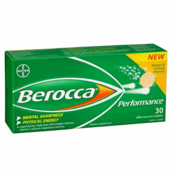 BEROCCA Performance mango 30comprimidos efervescentes