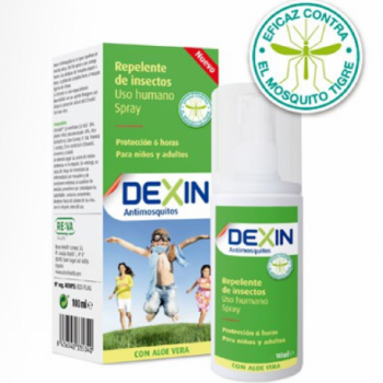 DEXIN Antimosquitos Spray con Aloe Vera 100 ml