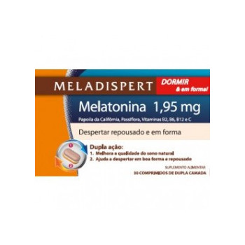 MELADISPERT DORMIR & EN FORMA COMP 1.95 MG 30 CO