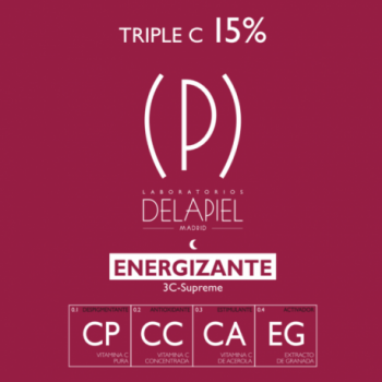 DELAPIEL AMPO ENERGIZANTE TRIPLE C 15X2ML