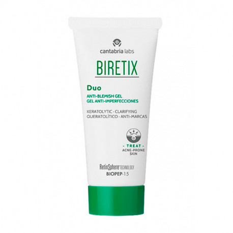 BIRETIX Dúo gel antimperfecciones 30ml + Regalo gel limpiador purificante 75ml