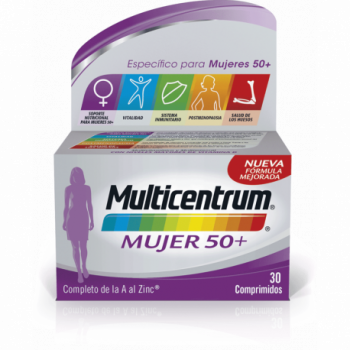 MULTICENTRUM Mujer 50+ 30 Comprimidos