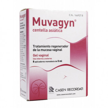 MUVAGYN Centella Asiática Monodosis 5 ml 8 Aplicadores