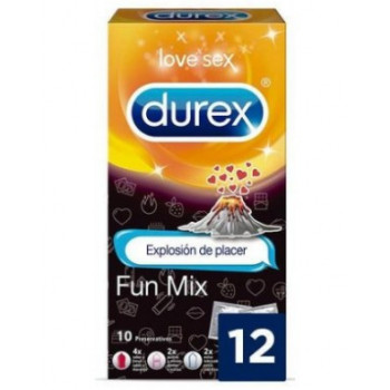 DUREX Preservativos Fun Mix 12 Uds