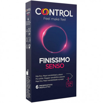 CONTROL FINISSIMO SENSO PRESERVATIVOS 6 U