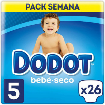 DODOT Pañal Infantil Talla 5 (11- 16 kg) 26 uds