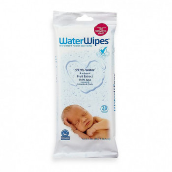 WATERWIPES TOALLITAS INFANTILES 28U