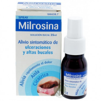 MILROSINA SPRAY SOLUCION BUCAL 25 ML