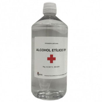 ALCOHOL 70º OPPAC 1 FRASCO 250 ML