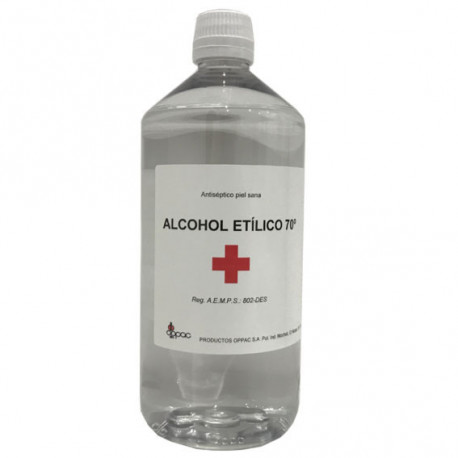 ALCOHOL 70º OPPAC 1 FRASCO 250 ML