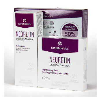 NEORETIN Pack Gel Crema 40 ml + Peeling Despigmentante 6 x 1 ml
