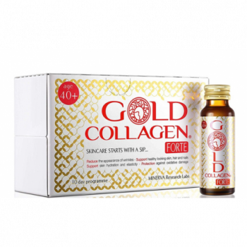 GOLD COLLAGEN Forte 10 frascos de 50 ml