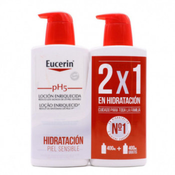 EUCERIN pH5 Loción Enriquecida 400 ml + 400 ml Regalo