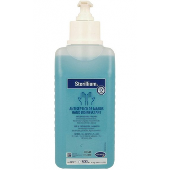 STERILLIUM SOLUCION HIDROALCOHOLICA 500ML VALVUL