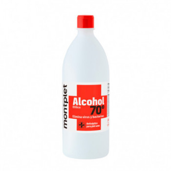 ALCOHOL 70º MONTPLET 1 FRASCO 1000 ML