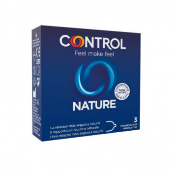 CONTROL Nature Preservativos 3 Uds